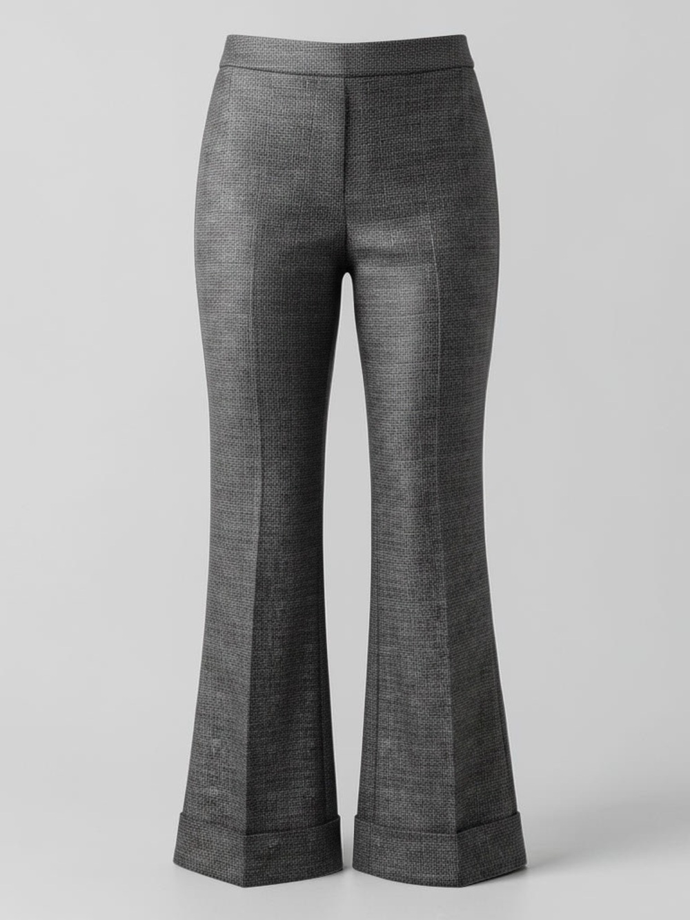Giorgio Armani Gray Flare Dress Pants